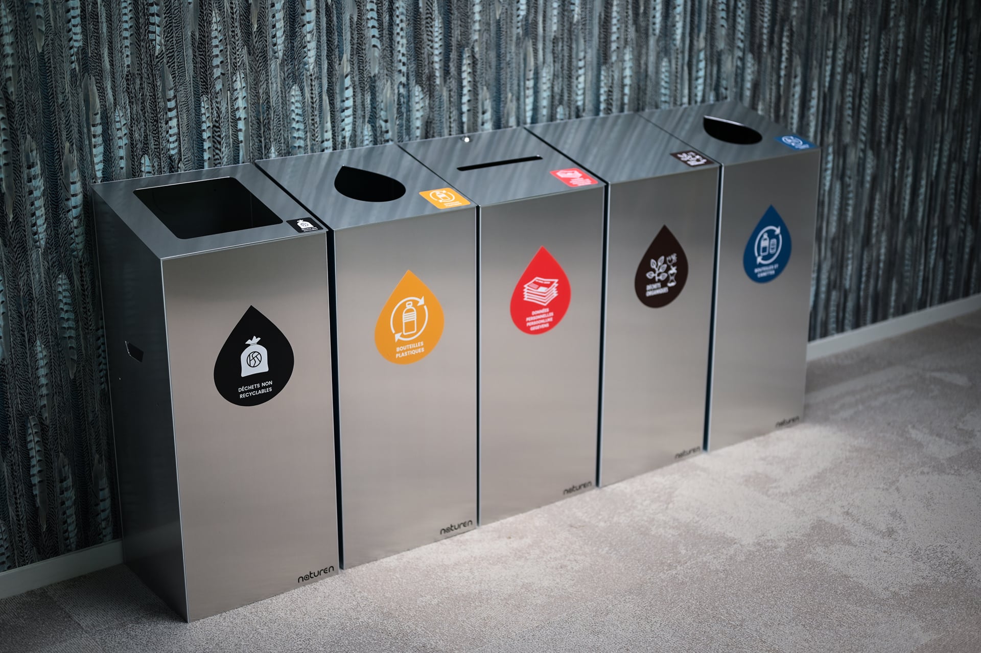 Tri Uno: Design sorting bin for business