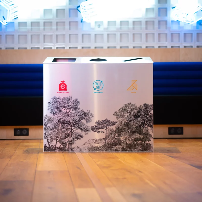 Poubelle de tri pour entreprises et les collectivités – Tri Multi Poubelle de tri sélectif pour entreprise : Tri Multi