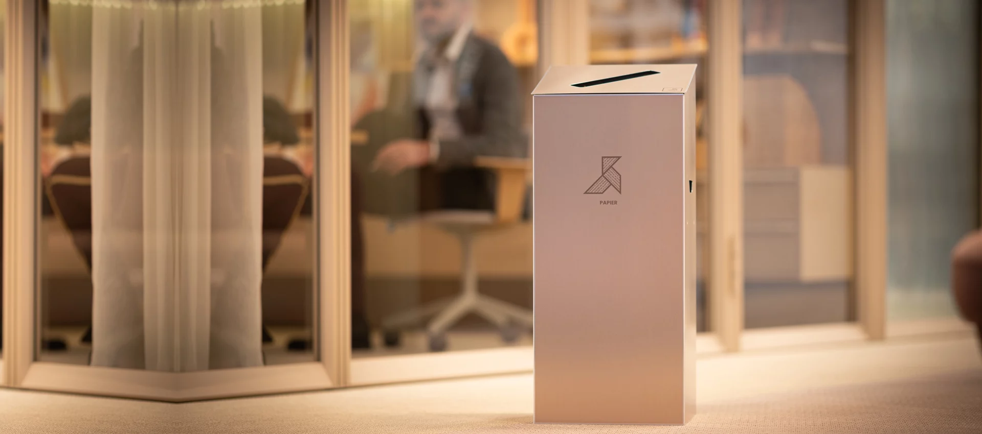 Tri Uno : Poubelle de tri modulable pour entreprises et les collectivités