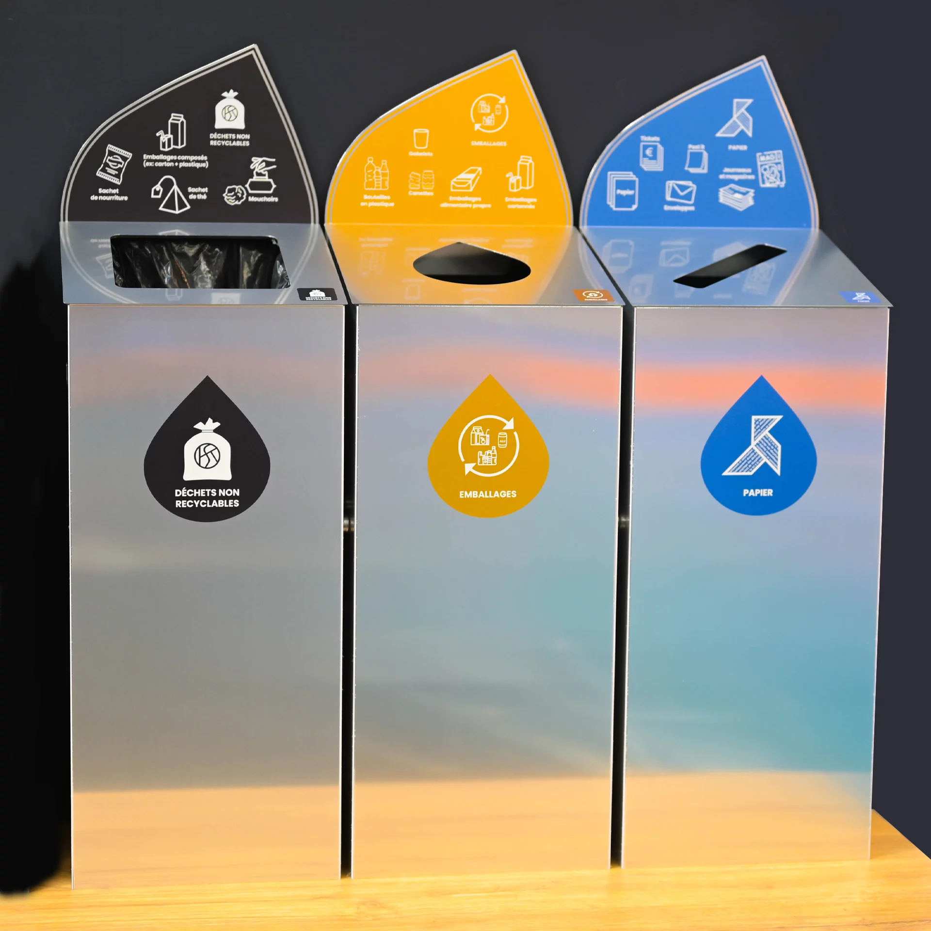 Tri Uno : Poubelle de tri modulable pour entreprises et les collectivités Tri Uno : Poubelle de tri modulable pour entreprises et les collectivités