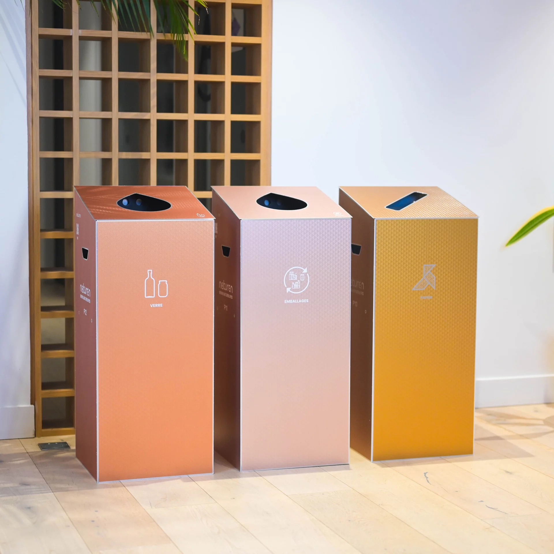 Tri Uno : Poubelle de tri modulable pour entreprises et les collectivités