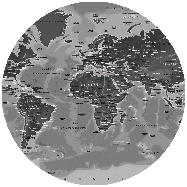 Texture Mappemonde pour poubelle de tri Naturen Texture Mappemonde pour poubelle de tri Naturen