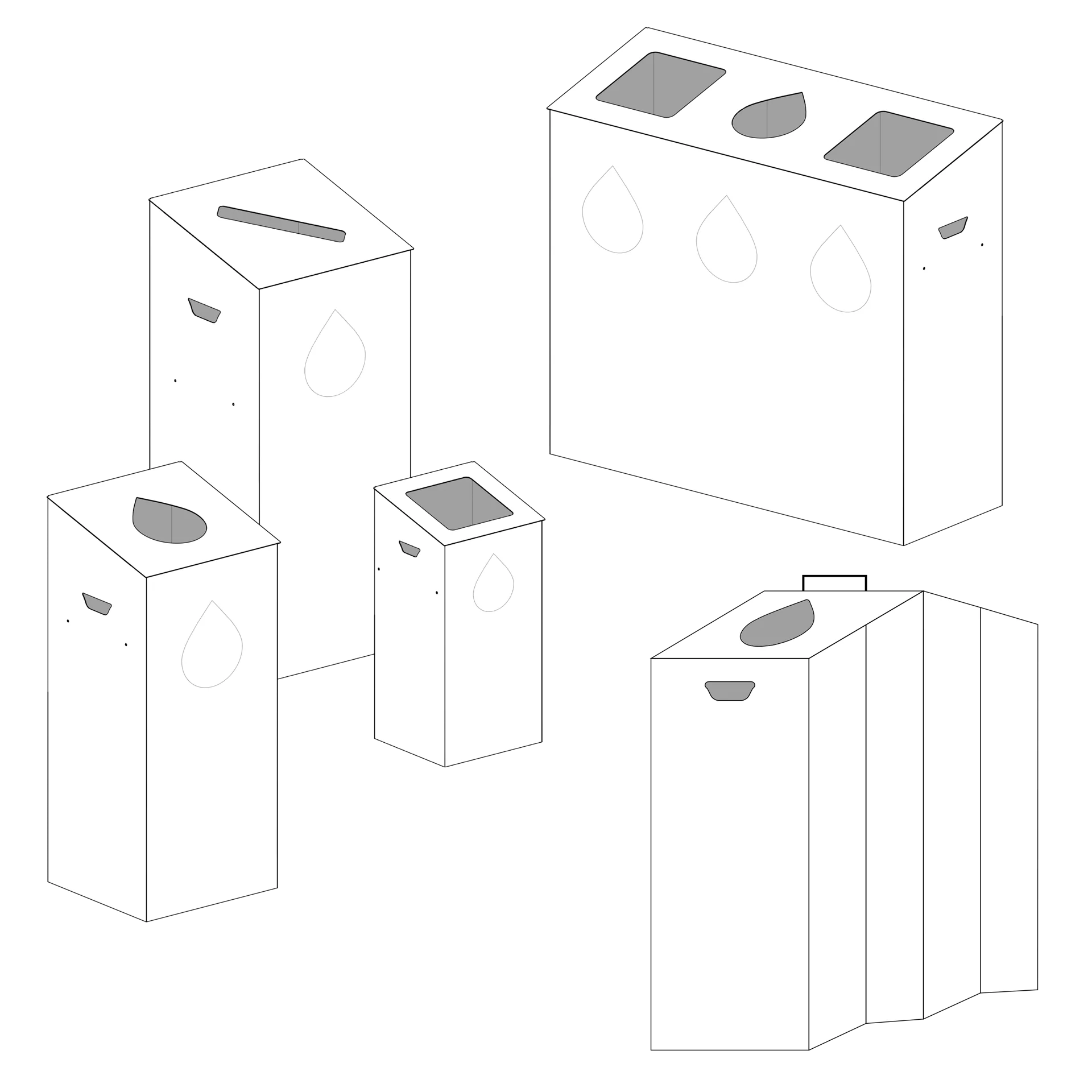 Produits-Naturen Des meubles de tri adaptés à vos besoins