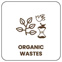 Organic wastes - Sorting instructions for Naturen sorting bin