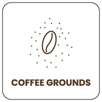 Coffee grounds - Sorting instructions for Naturen sorting bin