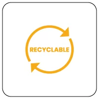 Recyclable - Sorting instructions for Naturen sorting bin