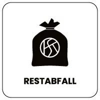 Restabfall - Sortieranleitung für die Naturen-Sortiertonne