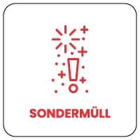 Sondermüll - Sortieranleitung für die Naturen-Sortiertonne