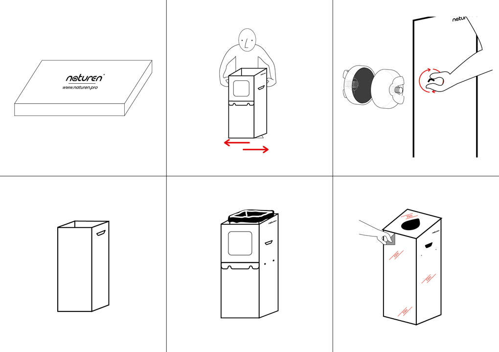 Notice Tri Uno : Poubelle de tri modulable pour entreprises et les collectivités