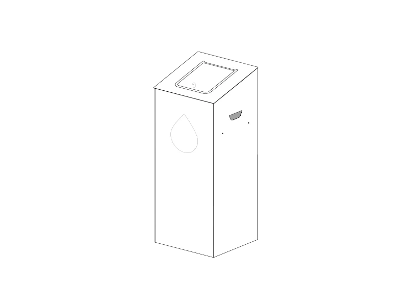Tri Uno option biodechets Tri Uno option biodechets - Poubelle de tri modulable
